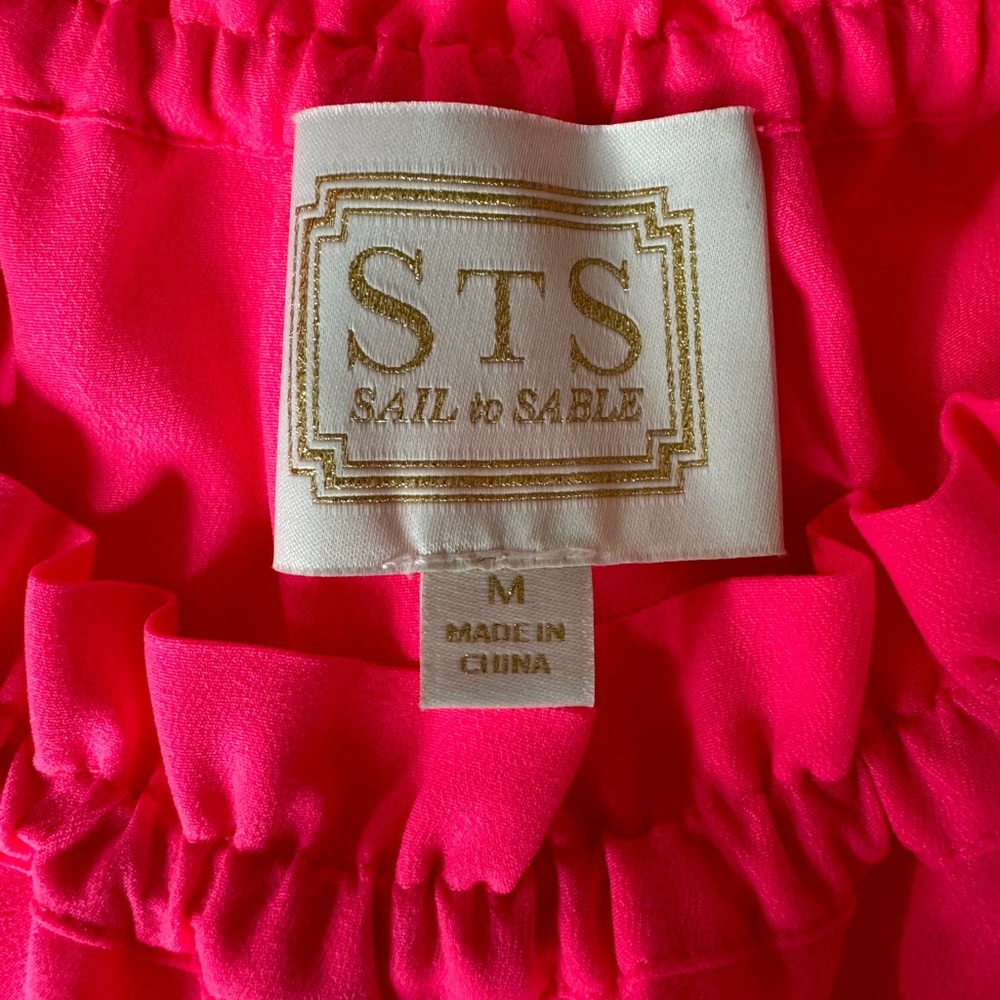 Sail to Sable, Neon Pink and Green Maxi Dress - Picture 5 of 5